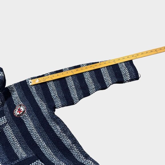 Grateful Dead Rock and Roll Hall of Fame Baja Hoodie XL Dancing Bear Drug Rug - Picture 14 of 15